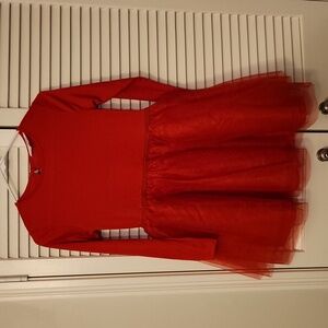 H&M Girls Red Tulle Dress (Price Drop 06/26-07/05)